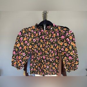 H&M Divided - Floral Top. Size XXS.